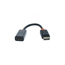 Ovaltech  Adaptador DisplayPort Macho - HDMI Hembra, Negro