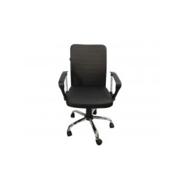 Nextep Silla Ejecutiva NE-650R, Altura Ajustable, Reclinable, Negro