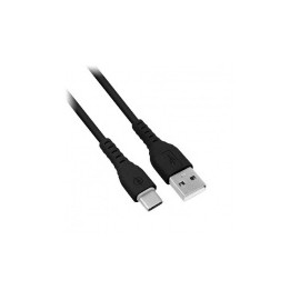 BRobotix Cable USB C Macho - USB A Macho, 1 Metro, Negro