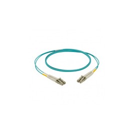 Panduit Cable Fibra Óptica Jumper Dúplex LC Macho - LC Macho, 3 Metros, Aqua