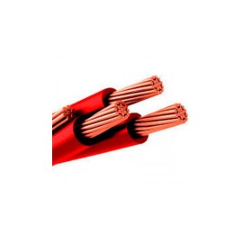 General Cable Cable de Cobre THW-LS, Cal.12, Rojo, 100 Metros - Precio por Metro