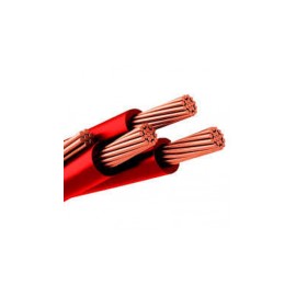 General Cable Cable de Cobre THW-LS, Cal.10, Rojo, 100 Metros - Precio por Metro