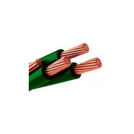 General Cable Cable de Cobre THW-LS, Cal.12, Verde, 100 Metros - Precio por Metro