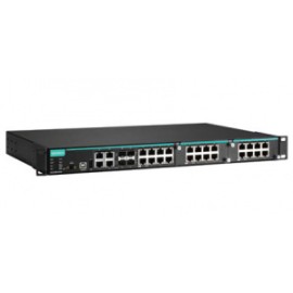 Switch Moxa Fast Ethernet IKS-6728A-4GTXSFP-HV-T, 8 Puertos 10/100Mbps + 4 Puertos SFP, 12 Mbit/s, 16.000 Entradas - Gestionado