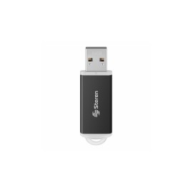 Memoria USB Steren MFD-064S, 64GB, USB 2.0, Lectura 40MB/s, Escritura 20MB/s, Negro