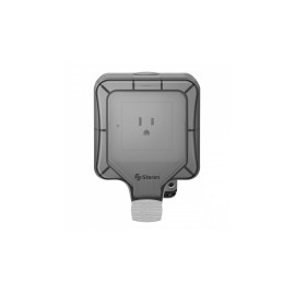 Steren Smart Plug SHOME-105, Exterior, WiFi, 1 Conector, Blanco