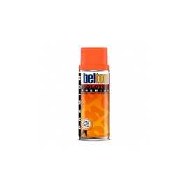 Molotow Spray Acrílico Premium, 400ml, Mate-Satinado, Neon Orange