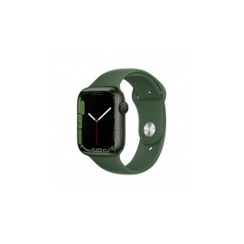 Apple Watch Series 7 GPS, Caja de Aluminio Color Verde de 45mm, Correa Deportiva Verde