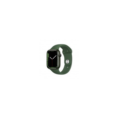 Apple Watch Series 7 GPS, Caja de Aluminio Color Verde de 45mm, Correa Deportiva Verde