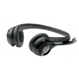 Logitech ClearChat Comfort Audífonos con Micrófono H390, Alámbrico, USB, Negro