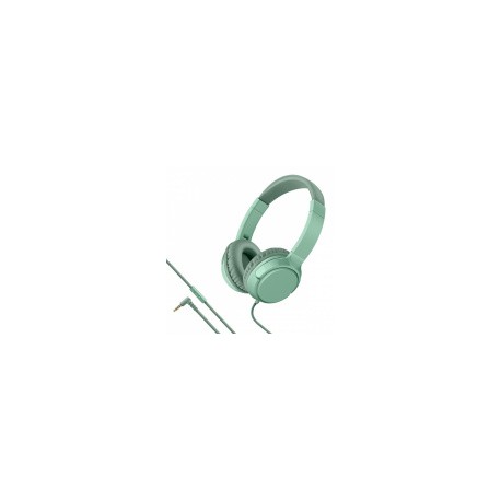 Steren Audífonos con Micrófono AUD-230, Alámbrico, 1.5 Metros, 3.5mm, Verde