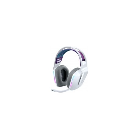 Logitech Audífonos Gamer G733 7.1 para PS4/PC, Inalámbrico, USB, Blanco