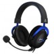 HyperX Audífonos Gamer Cloud para PS4/PS5, Alámbrico, 1.3 Metros, 3.5mm, Negro/Azul