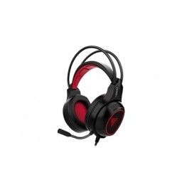 Gamdias Audífonos Gamer Eros 2 para Xbox One/PS4/PC, Alámbrico, 2 Metros, 3.5mm, Negro/Rojo