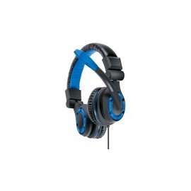 dreamGEAR Audífonos Gamer GRX-340 para PlayStation 4, Alámbrico, 3.5mm, Negro/Azul