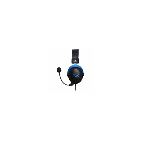 HyperX Audifonos Gamer Cloud para PlayStation 4, Alámbrico, 1.3 Metros, 3.5mm, Negro/Azul