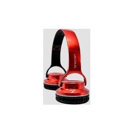 Necnon Audífonos con Micrófono NBH-06, Bluetooth, Inalámbrico, Rojo