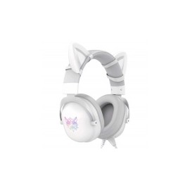 Binden Audífonos Gamer X11, Alámbrico, 3.5mm, Blanco