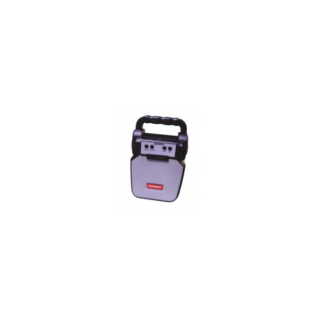 Fussion Acustic Bafle ISP-4011, 3", Bluetooth, Inalámbrico, 8W RMS, 300W PMPO, USB, Negro