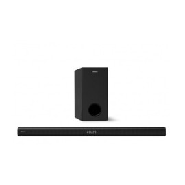 Hisense Barra de Sonido HS218, Bluetooth, Alámbrico, 2.1 Canales, 80W RMS, USB, Negro