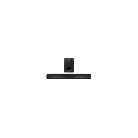 Perfect Choice Barra de Sonido con Subwoofer Minuetto, Bluetooth, Inalámbrico, 2.1, 400W RMS, USB, Negro