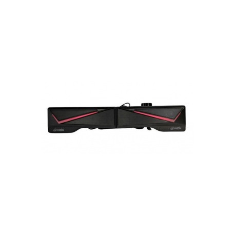 Aion Barra de Sonido AS-G67BT, Bluetooth, Alámbrico/Inalámbrico, 6W RMS, USB, Negro