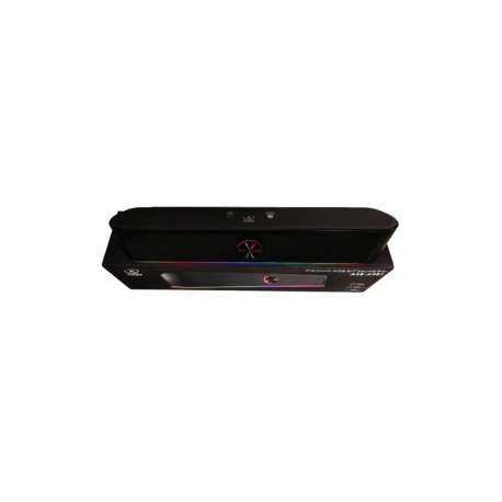 Aion Barra de Sonido ASB-63BT, Bluetooth, Alámbrico/Inalámbrico, 6W RMS, USB, Negro