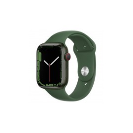 Apple Watch Series 7 GPS + Cellular, Caja de Aluminio Color Verde de 45mm, Correa Deportiva Verde