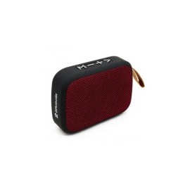 BRobotix Bocina Portátil 136476, Bluetooth, Inalámbrico, 3W RMS, USB, Rojo