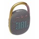 JBL Bocina Portátil Clip 4, Bluetooth, Inalámbrico, 5W RMS, USB, Gris - Resistente al Agua
