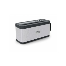 Misik Bocina Portátil MS203, Bluetooth, Inalámbrico, USB, Gris