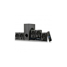 KIWO Mini Home Theater AAHTD51, Alámbrico, 5.1 Canales, 40W RMS, HDMI, Negro, DVD Player Incluido