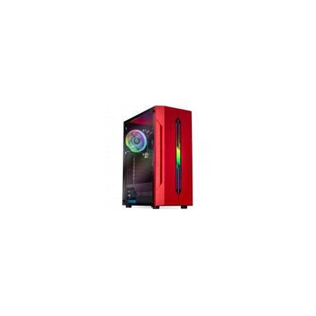 Computadora Gamer Xtreme PC Gaming CM-05345, AMD Ryzen 3 PRO 4350G 3.80GHz, 16GB, 2TB + 120GB SSD, Windows 10 Prueba, Rojo