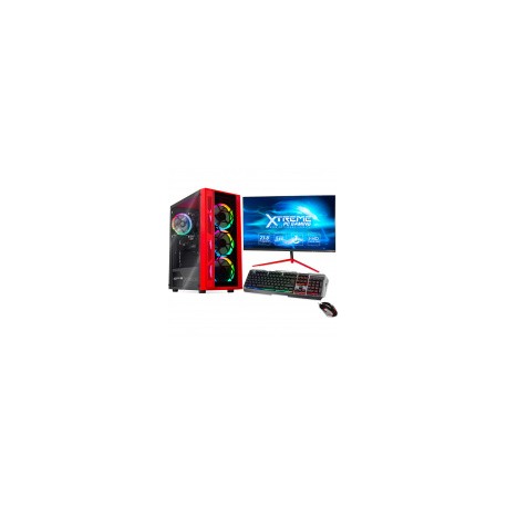 Computadora Gamer Xtreme PC Gaming CM-50092, AMD Ryzen 5 5600X 3.70GHz, 16GB, 2TB + 240GB SSD, AMD Radeon RX 6500 XT, Wi-Fi, Wi