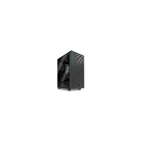 Computadora Gamer Grizzly Lecat, AMD Ryzen 5 5600G 3.90GHz, 8GB, 500GB SSD, NVIDIA GeForce GTX 1650, Windows 10 Prueba
