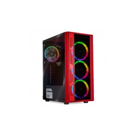 Computadora Gamer Xtreme PC Gaming CM-50097, AMD Ryzen 7 5700G 3.80GHz, 16GB, 2TB + 240GB SSD, Wi-Fi, Windows 10 Prueba, Rojo