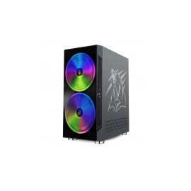 Computadora Gamer Grizzly SG-RZ045, AMD Ryzen 5 5600G 3.90GHz, 16GB, 1TB + 500GB SSD, Windows 10 Prueba ― incluye Monitor, Tecl
