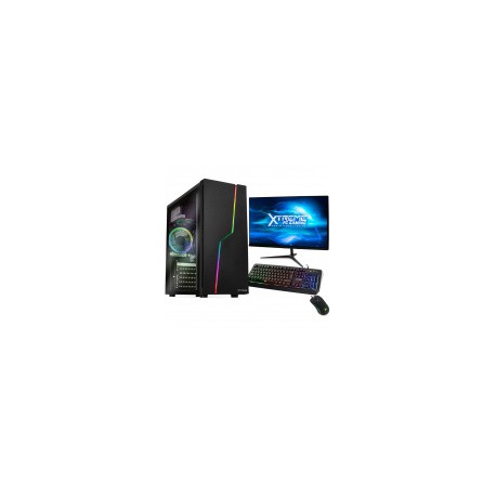 Computadora Gamer Xtreme PC Gaming CM-91030, AMD Ryzen 5 5600G 3.90GHz, 8GB, 240GB SSD, Wi-Fi, Windows 10 Prueba ― Incluye Moni