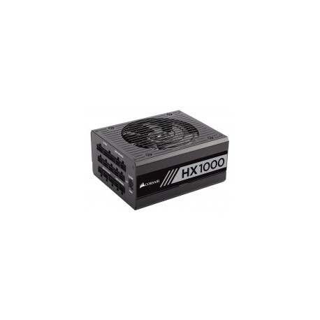 Fuente de Poder Corsair HX1000 80 PLUS Platinum, 20+4 pin ATX, 135mm, 1000W