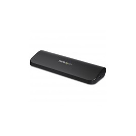 StarTech.com Docking Station para Laptops, 4x USB 3.0, HDMI, DVI, VGA, Negro