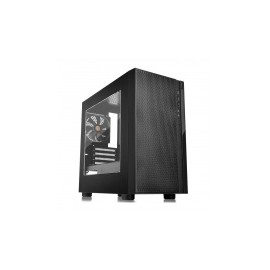 Gabinete Thermaltake Versa H18 con Ventana, Micro-Tower, Micro-ATX/Mini-ITX, USB 3.0, sin Fuente, Negro