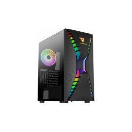 Gabinete Aerocool Cronus con Ventana RGB, Midi-Tower, ATX/EATX/Micro ATX/Mini-ITX, USB 3.0, sin Fuente, Negro