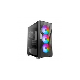Gabinete Antec DF700 Flux con Ventana RGB, Midi Tower, ATX/micro ATX/Mini-ITX, USB 3.0, sin Fuente, Negro