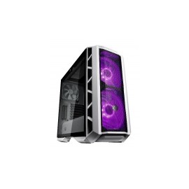 Gabinete Cooler Master MasterCase H500P con Ventana RGB, Midi-Tower, ATX/EATX/Micro-ATX/Mini-ITX, USB 3.0/2.0, sin Fuente, Blan