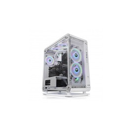 Gabinete Thermaltake Core P6 con Ventana RGB, Midi-Tower, ATX/Mini-ITX/Micro-ATX, USB 2.0/3.0, sin Fuente, Blanco