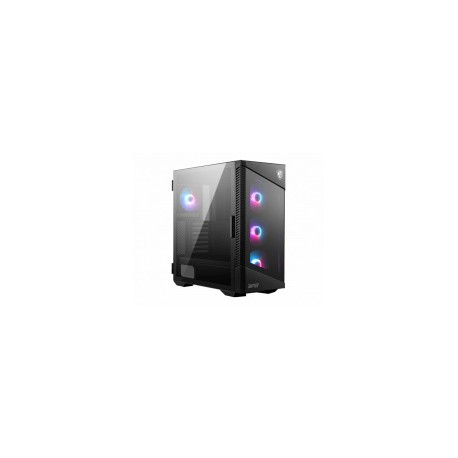 Gabinete MSI MPG VELOX 100R con Ventana ARGB, Midi-Tower, ATX/Micro-ATX/Mini-ITX, USB 3.0, sin Fuente, Negro