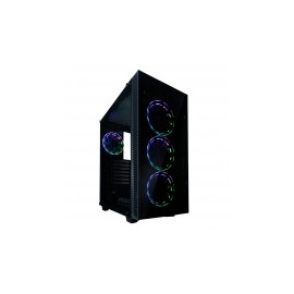 Gabinete Balam Rush ARGUS II con Ventana, Midi-Tower, ATX/Micro ATX/Mini-ITX, USB 3.0, sin Fuente, Negro