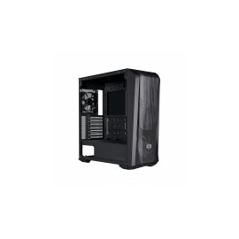 Gabinete Cooler Master MasterBox 500 con Ventana RGB, 	Midi-Tower, Mini-ITX/Micro-ATX/ATX/E-ATX, Negro