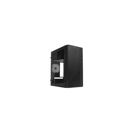 Gabinete Acteck Kioto GC220 con Ventana Micro Tower, Micro ATX/Mini-ITX, USB 2.0, incluye Fuente 500W, Negro