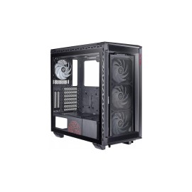 Gabinete XPG BATTLECRUSIER con Ventana RGB, Midi Tower, ATX/EATX/Micro ATX/Mini-ITX, USB 3.2, sin Fuente, Negro